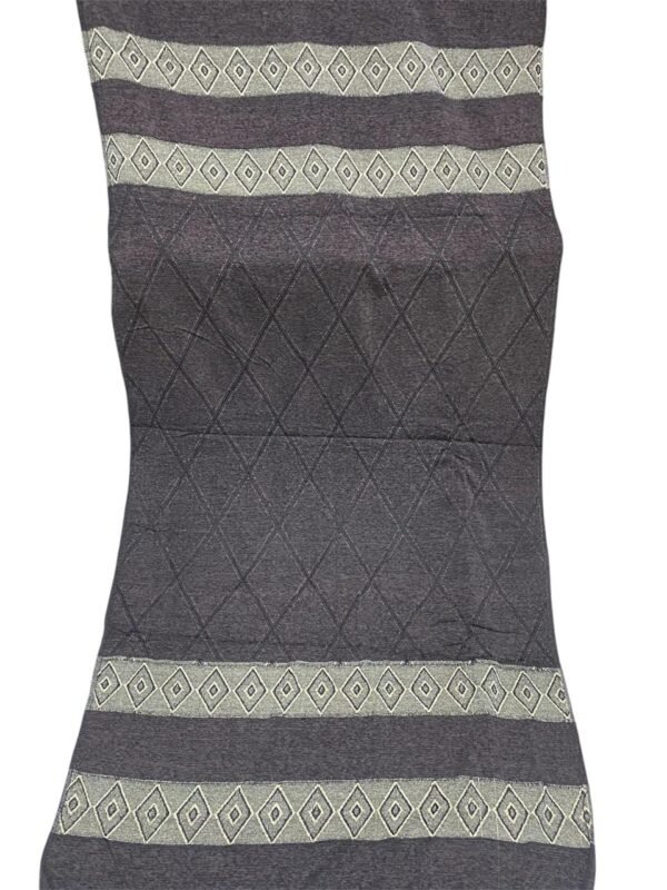 WOVEN SHAWL BROWN