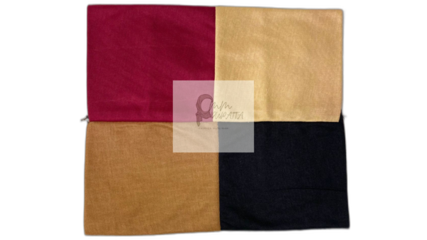 4 in 1 Hijab Cap ,Maroon, Fawn, Dark Skin, Black